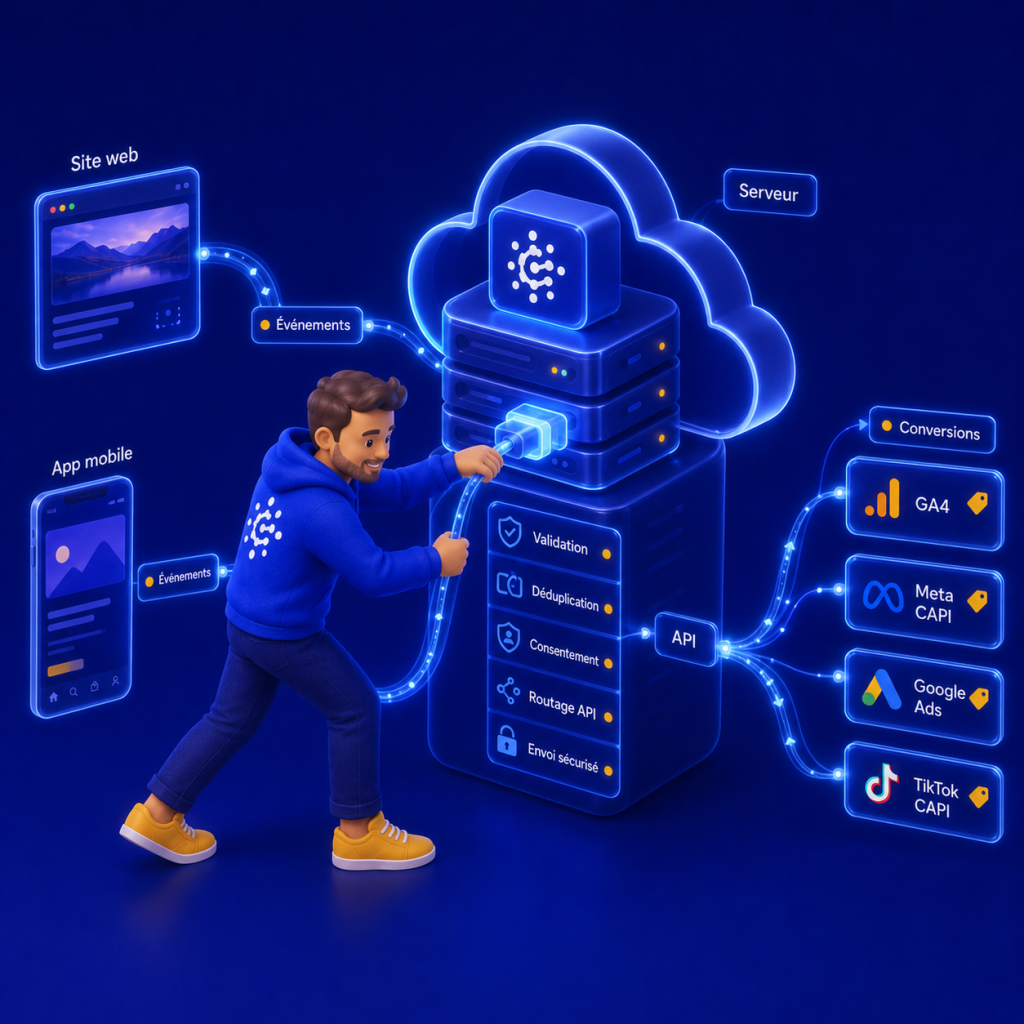 Tracking serverside